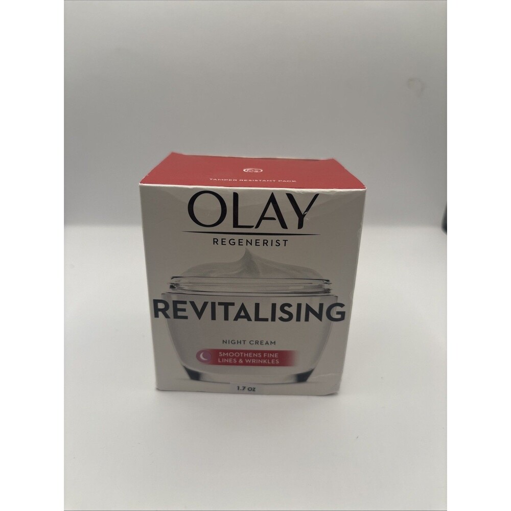 Olay Regenerist Revitalising Night Cream Moisturiser 50g-Smoothens Lines/Wrinkle